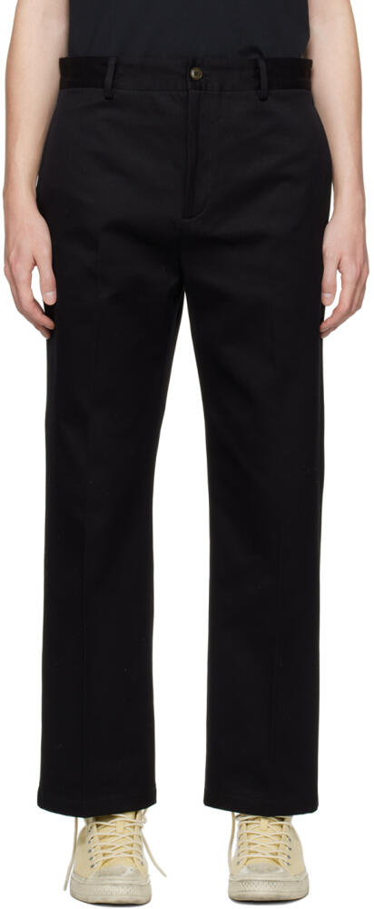 Acne Studios Black Four-Pocket Trousers Cover