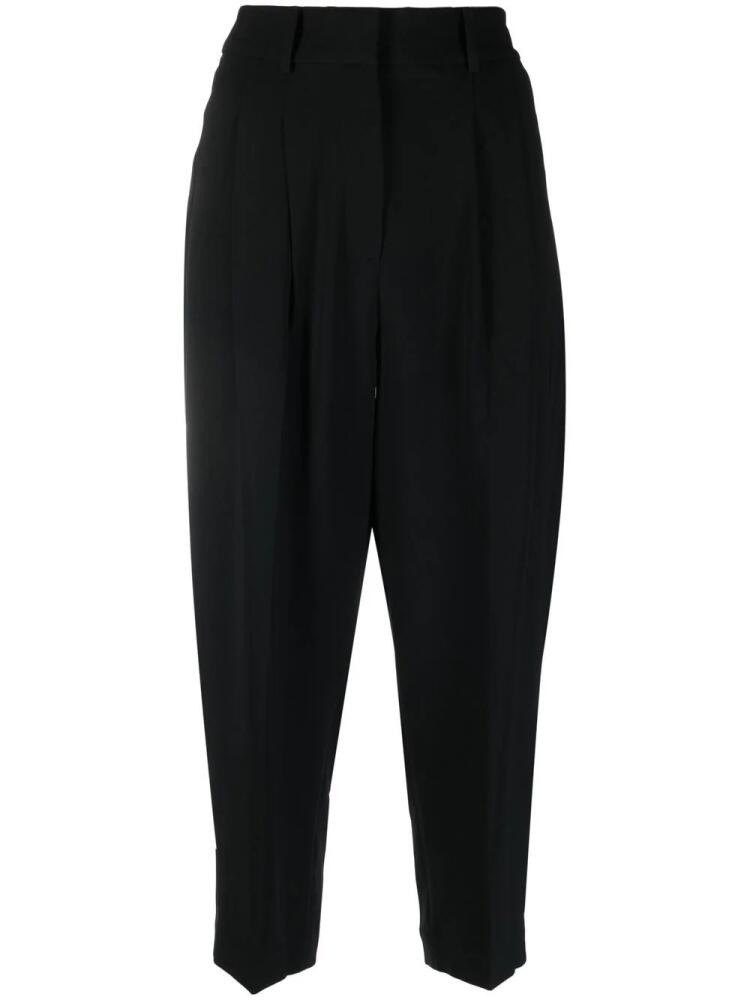 Michael Michael Kors high-waisted cropped trousers - Black Cover