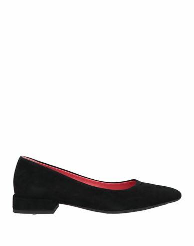 Pas De Rouge Woman Ballet flats Black Leather Cover