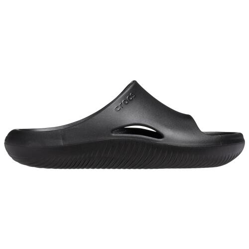 Crocs Mellow Slides - Mens Shoes Black/Black Cover