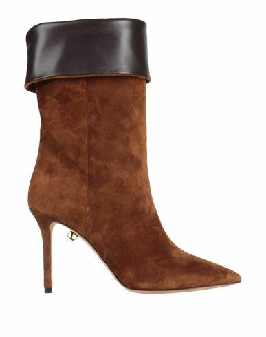 Skorpios Woman Boot Dark brown Leather Cover