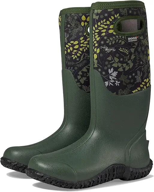 Bogs Mesa - English Botanical (Green Multi) Women's Rain Boots Cover