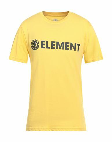 Element Man T-shirt Yellow Organic cotton Cover