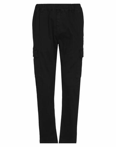 Pmds Premium Mood Denim Superior Man Pants Black Cotton, Elastane Cover