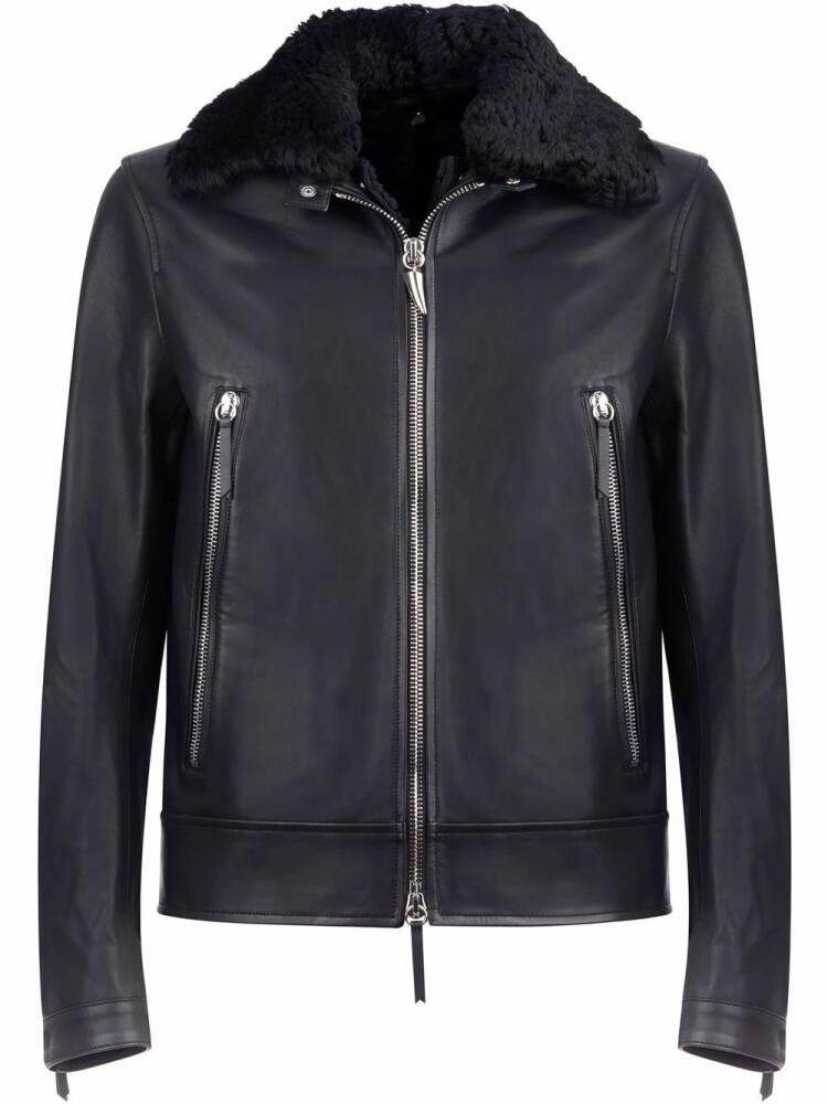 Giuseppe Zanotti Deven leather jacket - Black Cover