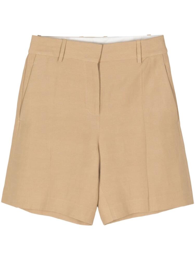 Ermanno Scervino high-rise tailored shorts - Neutrals Cover