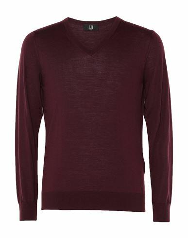 Dunhill Man Sweater Burgundy Wool Cover