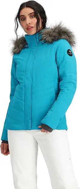 Obermeyer Tuscany Elite Jacket (Teal Me) Women's Clothing Cover