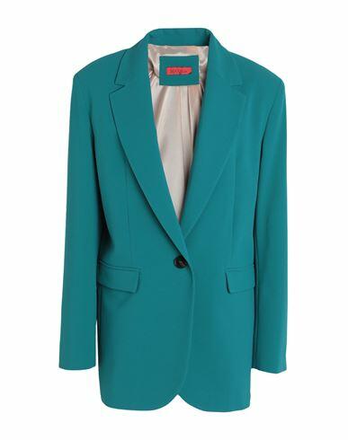 Max & co. Insegna Woman Blazer Deep jade Polyester Cover