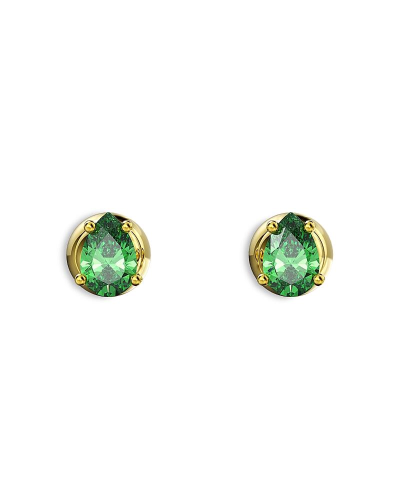 Swarovski Stilla Pear Cut Stud Earrings in Gold Tone Cover