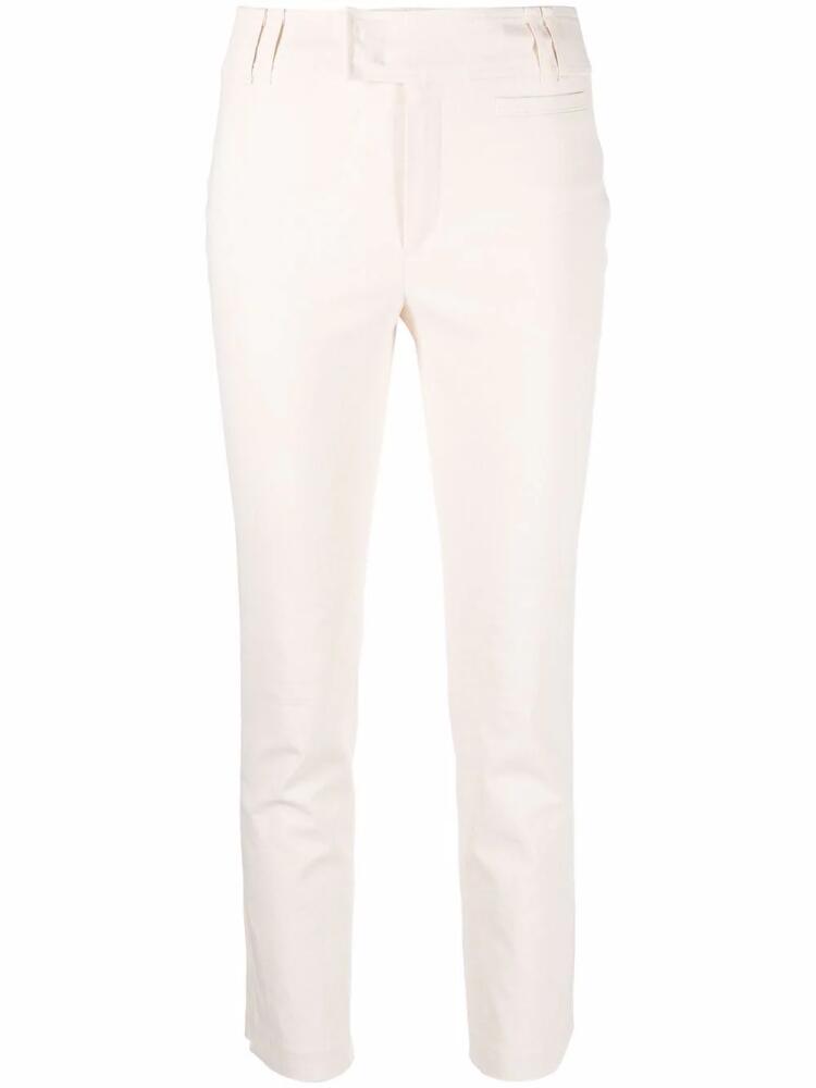 ISABEL MARANT mid-rise straight trousers - Neutrals Cover