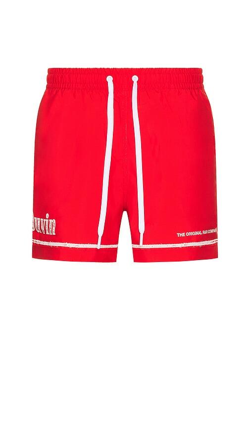 Duvin Design Recreation Swim Short in Red Cover