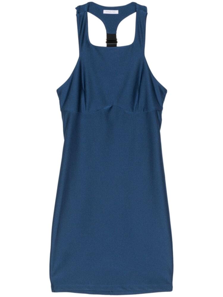 Patrizia Pepe racerback mini dress - Blue Cover