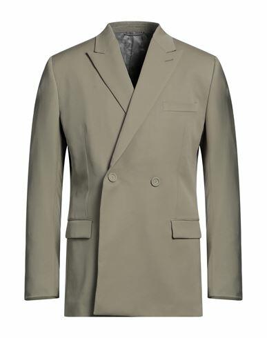 Dior Homme Man Blazer Sage green Virgin Wool Cover