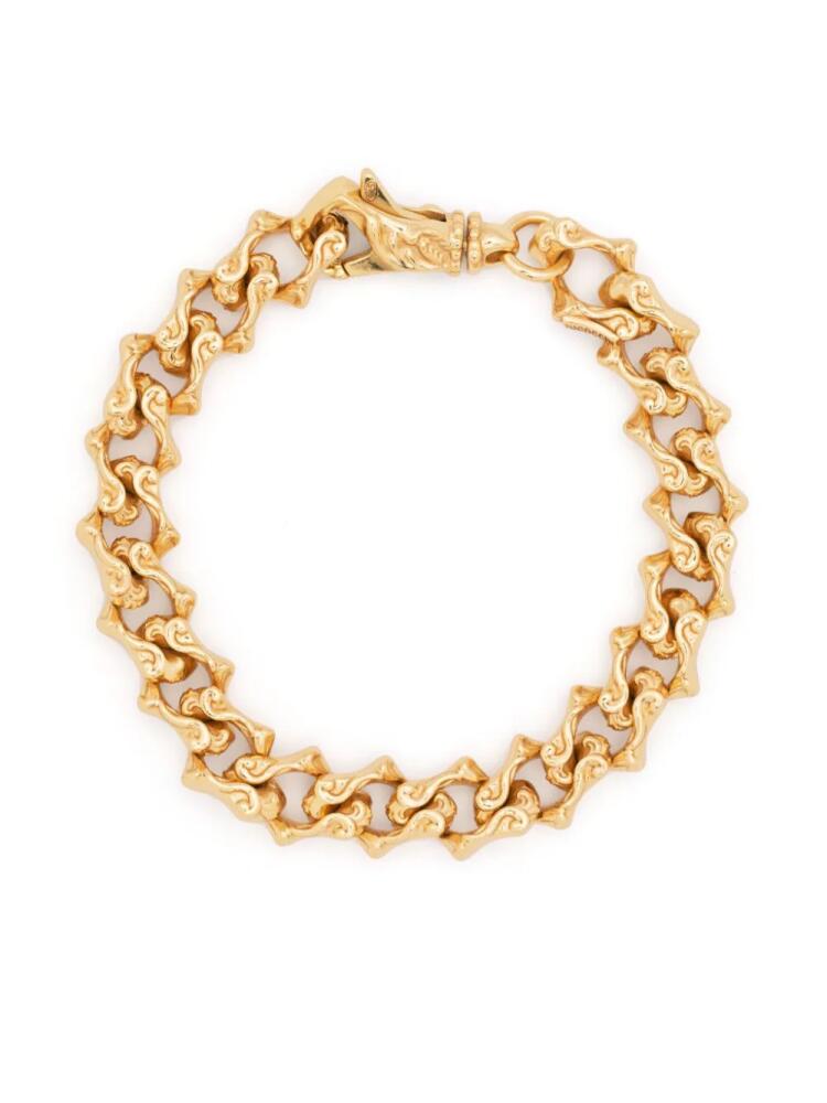 Emanuele Bicocchi cable-link chain polished-finish bracelet - Gold Cover