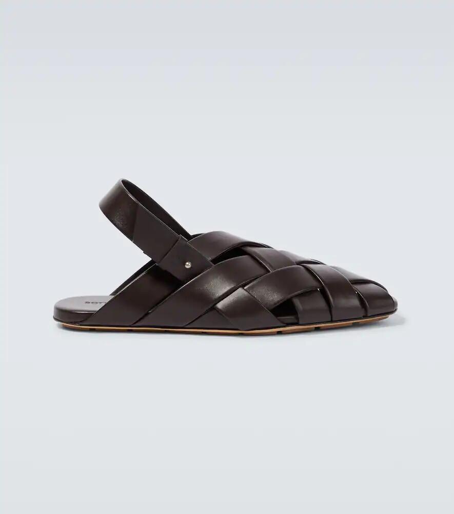 Bottega Veneta Alfie leather slippers Cover