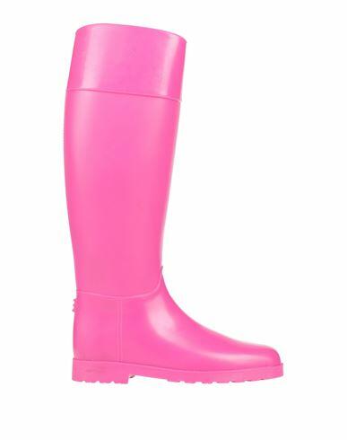 Divine Follie Woman Boot Fuchsia Rubber Cover