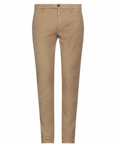 Markup Man Pants Khaki Cotton, Elastane Cover