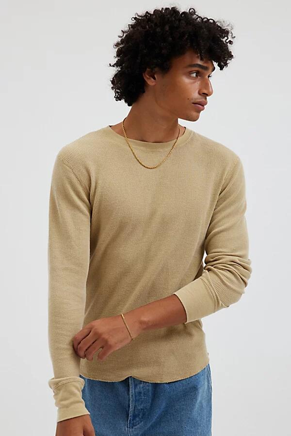 BDG Baselayer Thermal Long Sleeve Tee in Taupe Cover