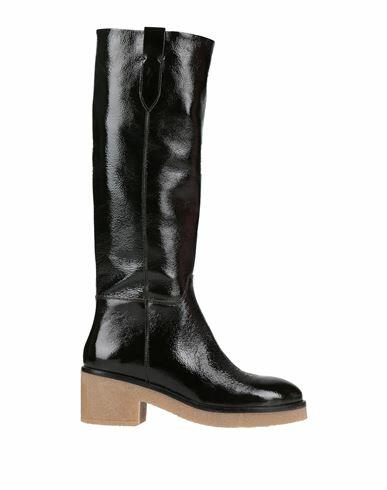 Paola Ferri Woman Boot Black Soft Leather Cover