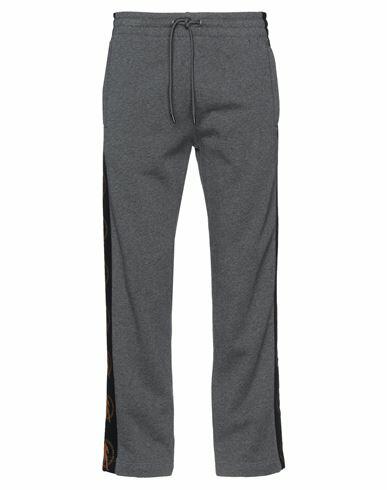 Bikkembergs Man Pants Lead Cotton, Wool, Polyester Cover