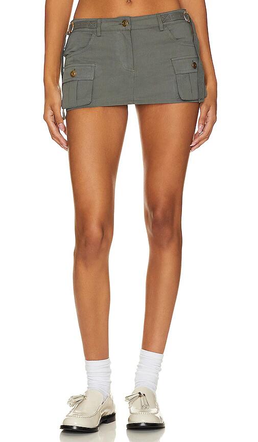 superdown Beatrix Cargo Skort in Grey Cover