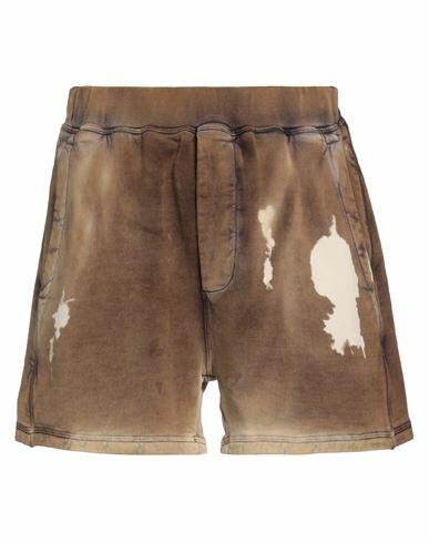 Dsquared2 Man Shorts & Bermuda Shorts Khaki Cotton, Elastane Cover