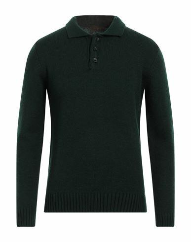 Markup Man Sweater Dark green Acrylic, Wool Cover