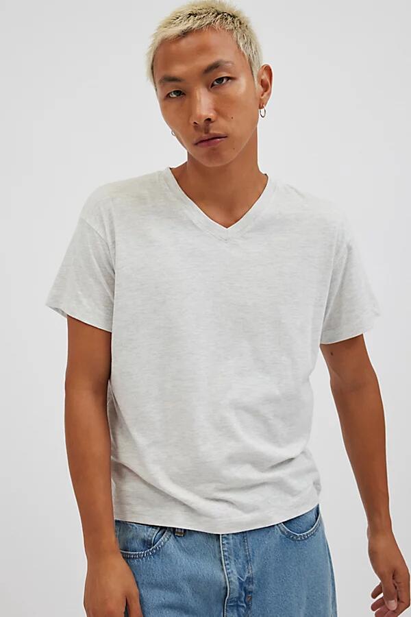 BDG Easy V-Neck Tee in Grey Cover