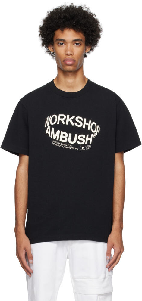 AMBUSH Black Revolve T-Shirt Cover