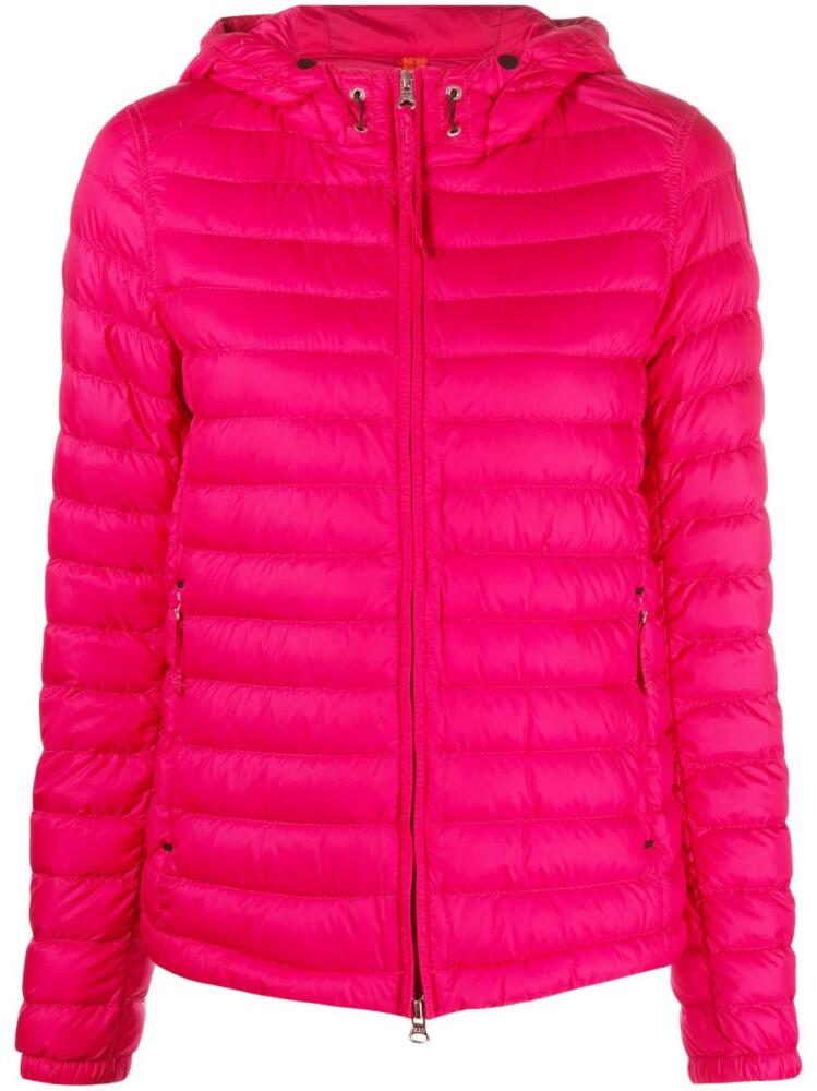 Parajumpers hooded zip-up puffer jacket - Pink Cover