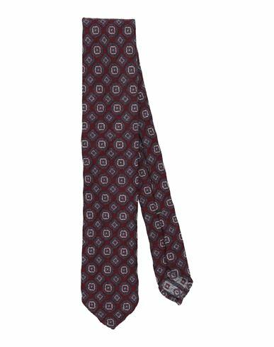 Luigi Borrelli Napoli Man Ties & bow ties Burgundy Wool Cover