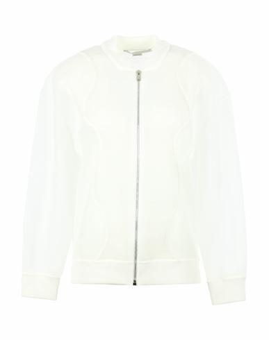 Stella Mccartney Woman Sweatshirt White Polyester, Viscose, Polyamide Cover