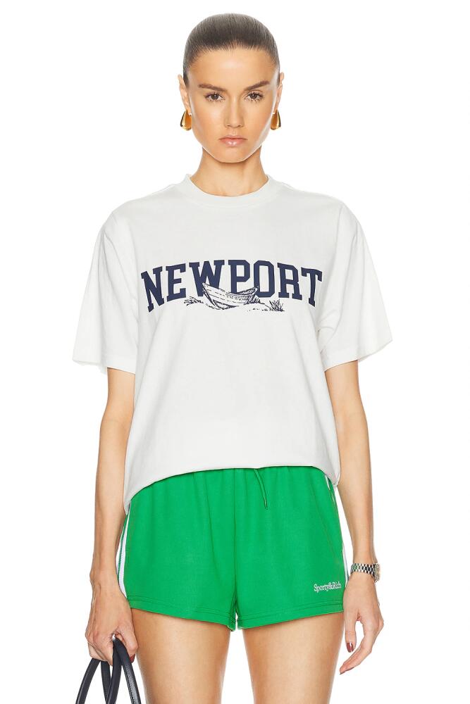 Museum of Peace and Quiet Newport T-Shirt in White Cover