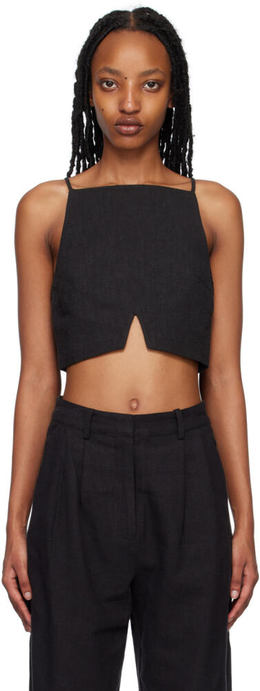 BEC + BRIDGE Black Kate Tank Top Cover