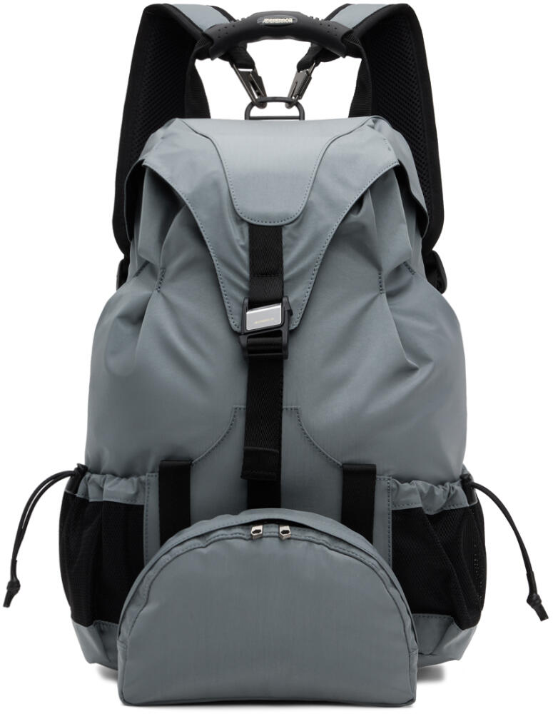 ADER error Gray Badin Backpack Cover