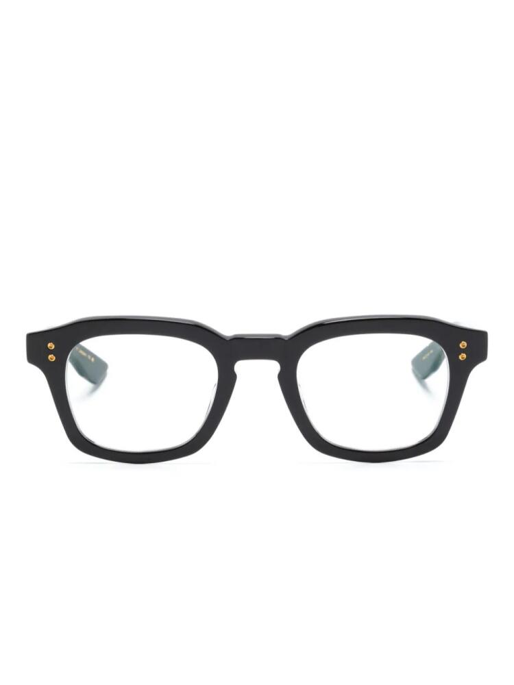 Dita Eyewear Waylun square-frame glasses - Black Cover