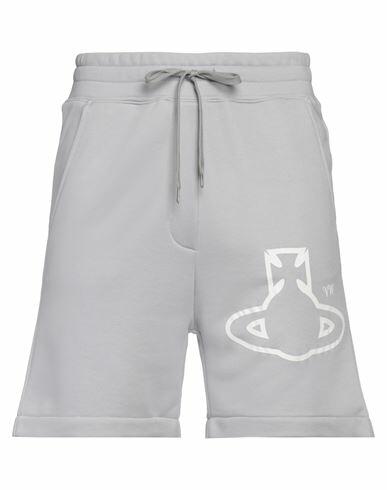 Vivienne Westwood Man Shorts & Bermuda Shorts Light grey Cotton, Polyester Cover