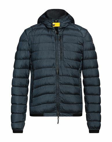 Parajumpers Man Puffer Navy blue Polyamide Cover