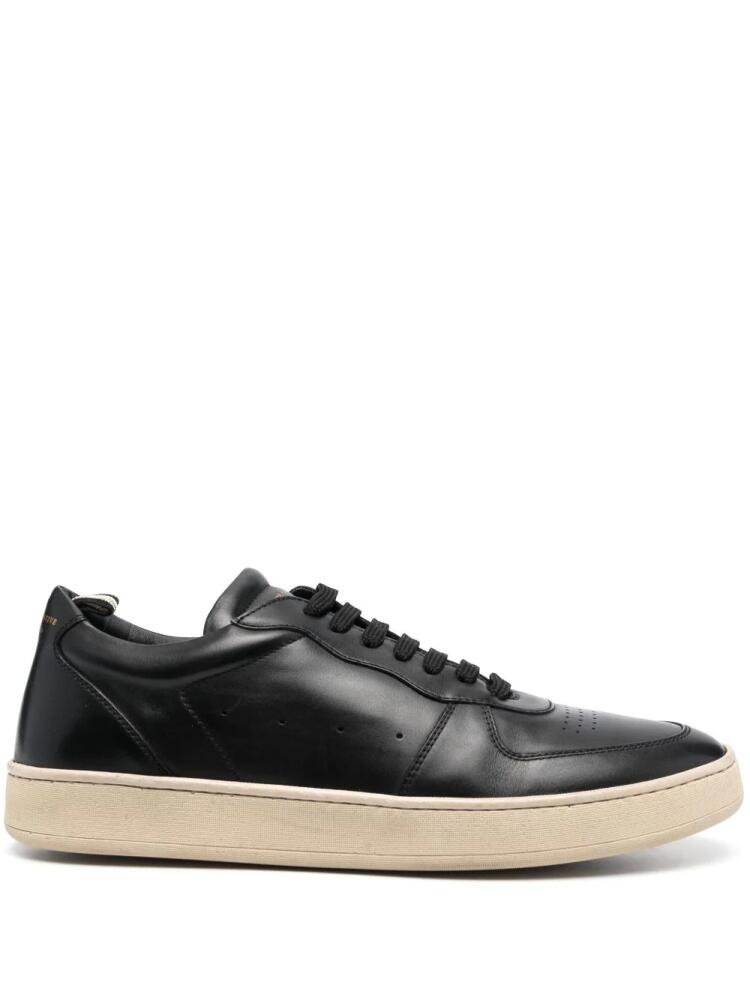 Officine Creative low-top leather sneakers - Black Cover