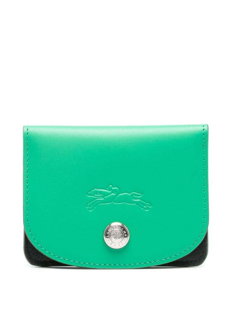 Longchamp Le Pliage Xtra leather card holder - Green Cover