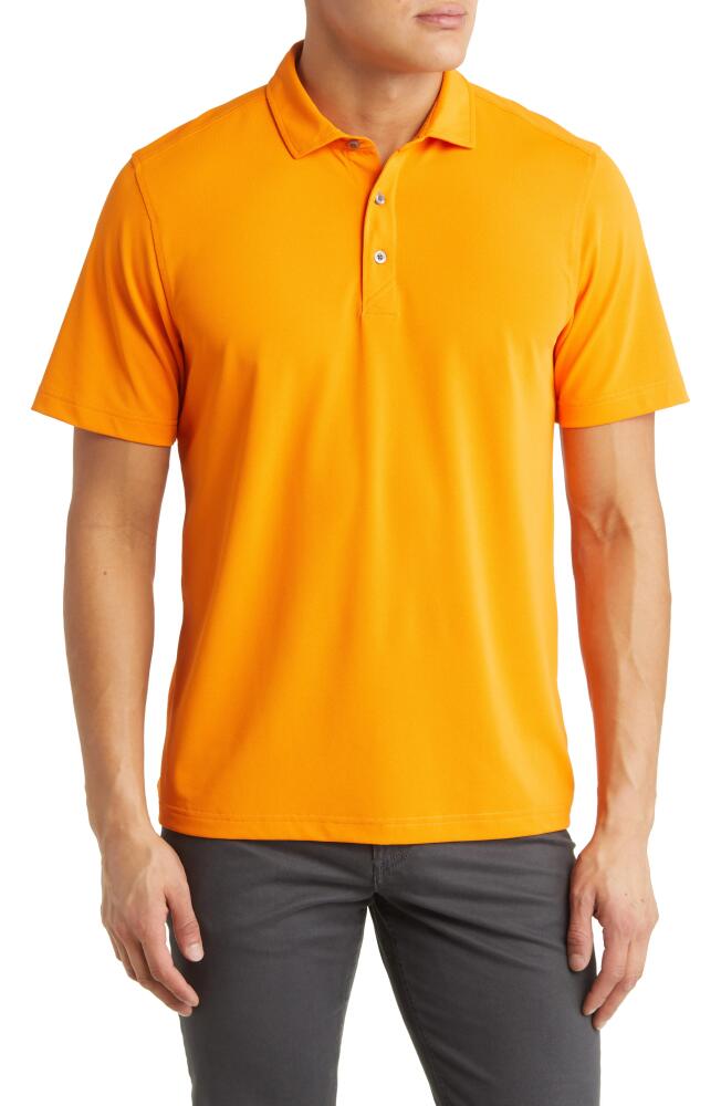 Cutter & Buck Virtue Eco Piqué Recycled Blend Polo in Orange Burst Cover