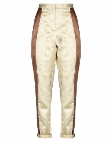 Bottega Veneta Woman Pants Gold Cotton, Silk Cover