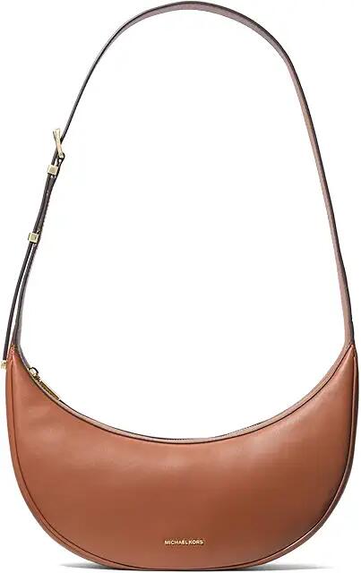 MICHAEL Michael Kors Avra Medium Convertible Sling Crossbody (Luggage) Cross Body Handbags Cover