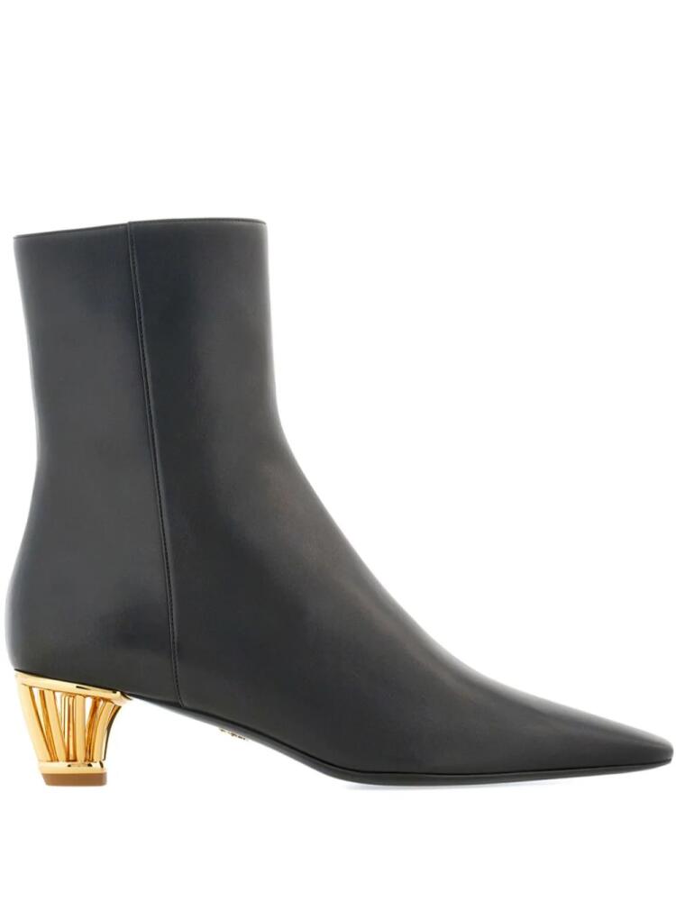 Ferragamo cage-heel ankle boots - Black Cover