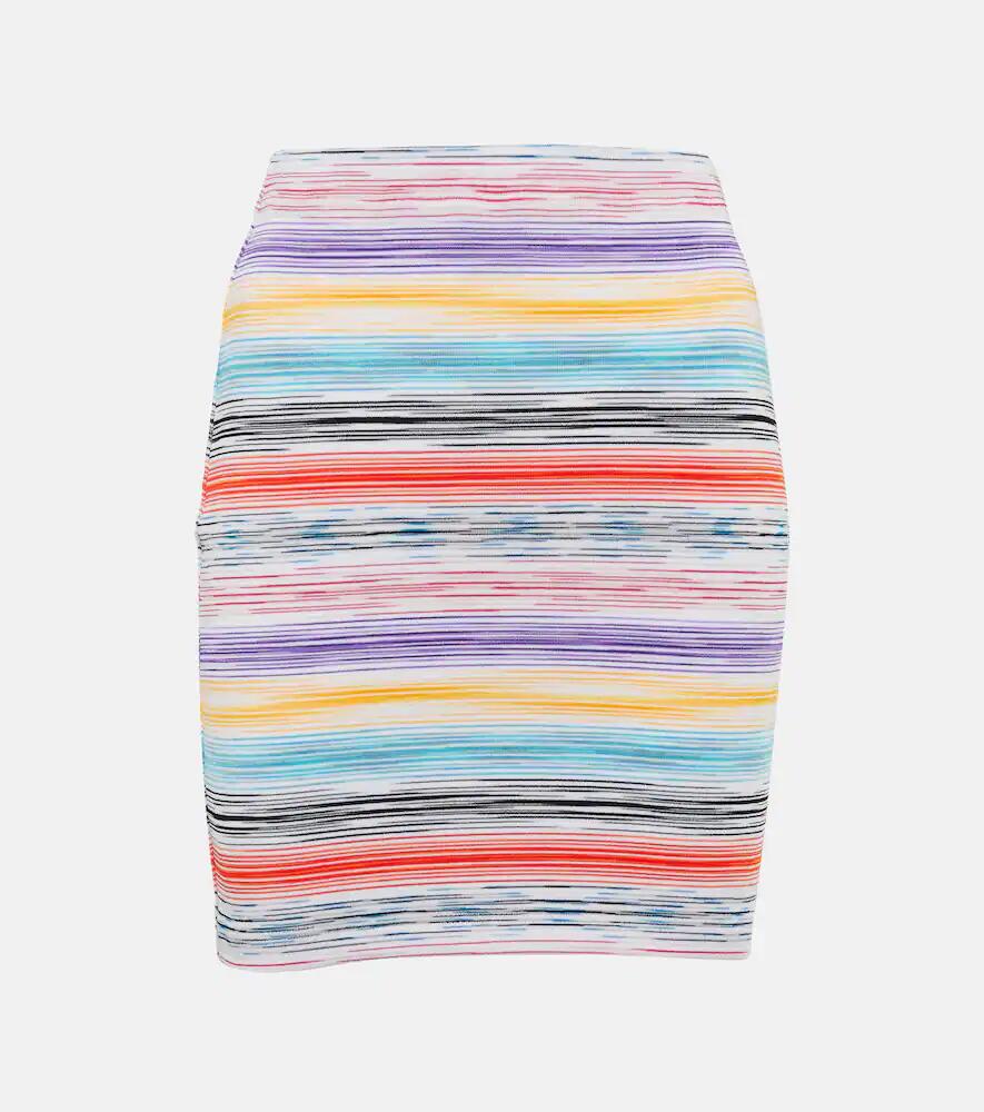 Missoni Mare Striped knit miniskirt Cover