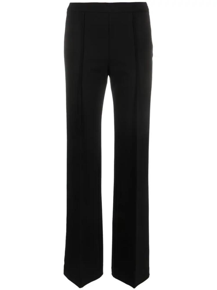 TWINSET high-waisted straight-leg trousers - Black Cover