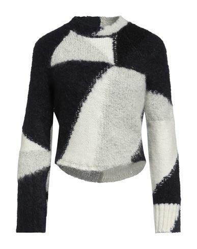 Giorgio Armani Woman Sweater Midnight blue Wool, Mohair wool, Cashmere, Silk, Polyamide Cover