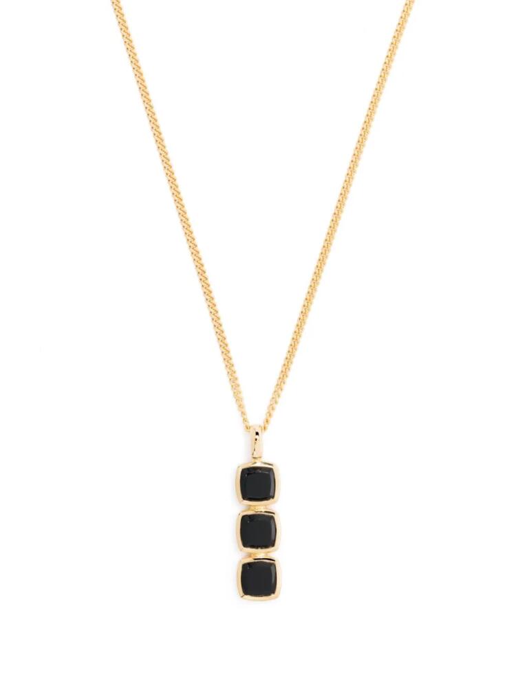 Tom Wood mini cushion pendant necklace - Gold Cover