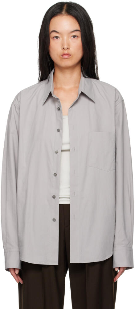 Recto Gray Gigo Oversized Shirt Cover